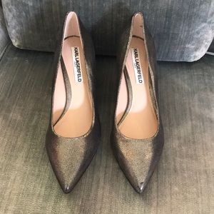 Karl lagerfield heel- 2 pair available